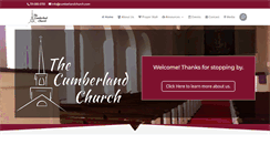 Desktop Screenshot of cumberlandchurch.com